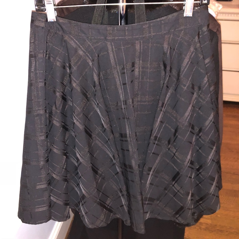 Vineyard Vines High Waist Plaid Flare Skirt